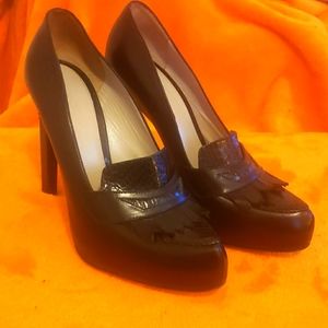 Jason Wu heeled platform loafers